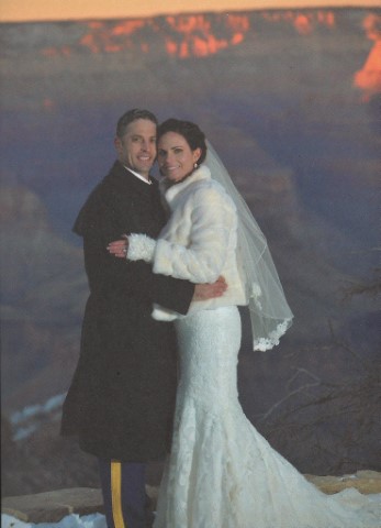 The "formal" wedding on the South Rim of Grand Canyon.
