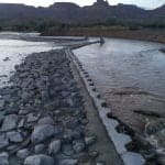New Tusher Diversion Dam With Boat Passage