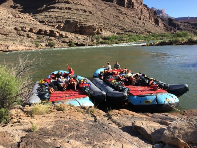 Colorado River & Trail Expeditions Rafts