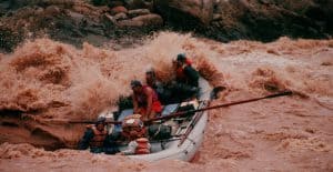 Crystal Rapid in the Grand Canyon