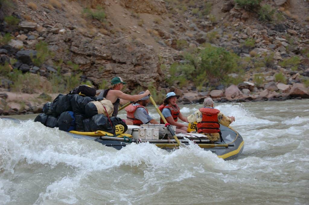 Upper Grand Canyon 5 Day Rowing Whitewater River Trips CRATE