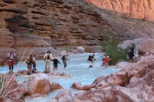 Hiking in Havasu Canyon