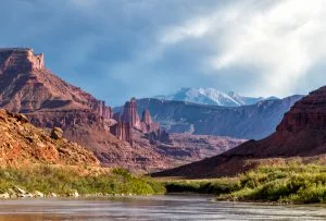 Fisher Towers and the La Sals