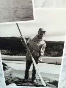 old oar at Marble Creek Kluane National Park