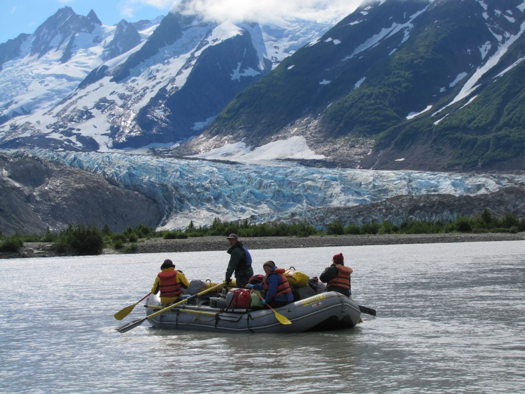 Raft in Front of Glacier IMG 0941 scaled e1581035028905