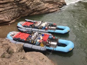 Colorado River & Trail Expeditions Rafts