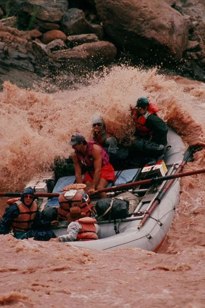 Dave Brown in Crystal Rapid