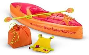 American Girl inflatable kayak
