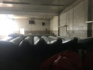 Inflatable rubber pontoons for sale