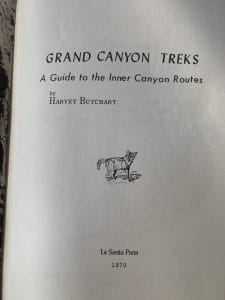 Title Page of Grand Canyon Treks