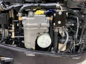 EFI engine on 30 Horsepower Tohatsu
