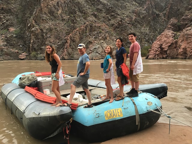 Family Bonding on River Trip
